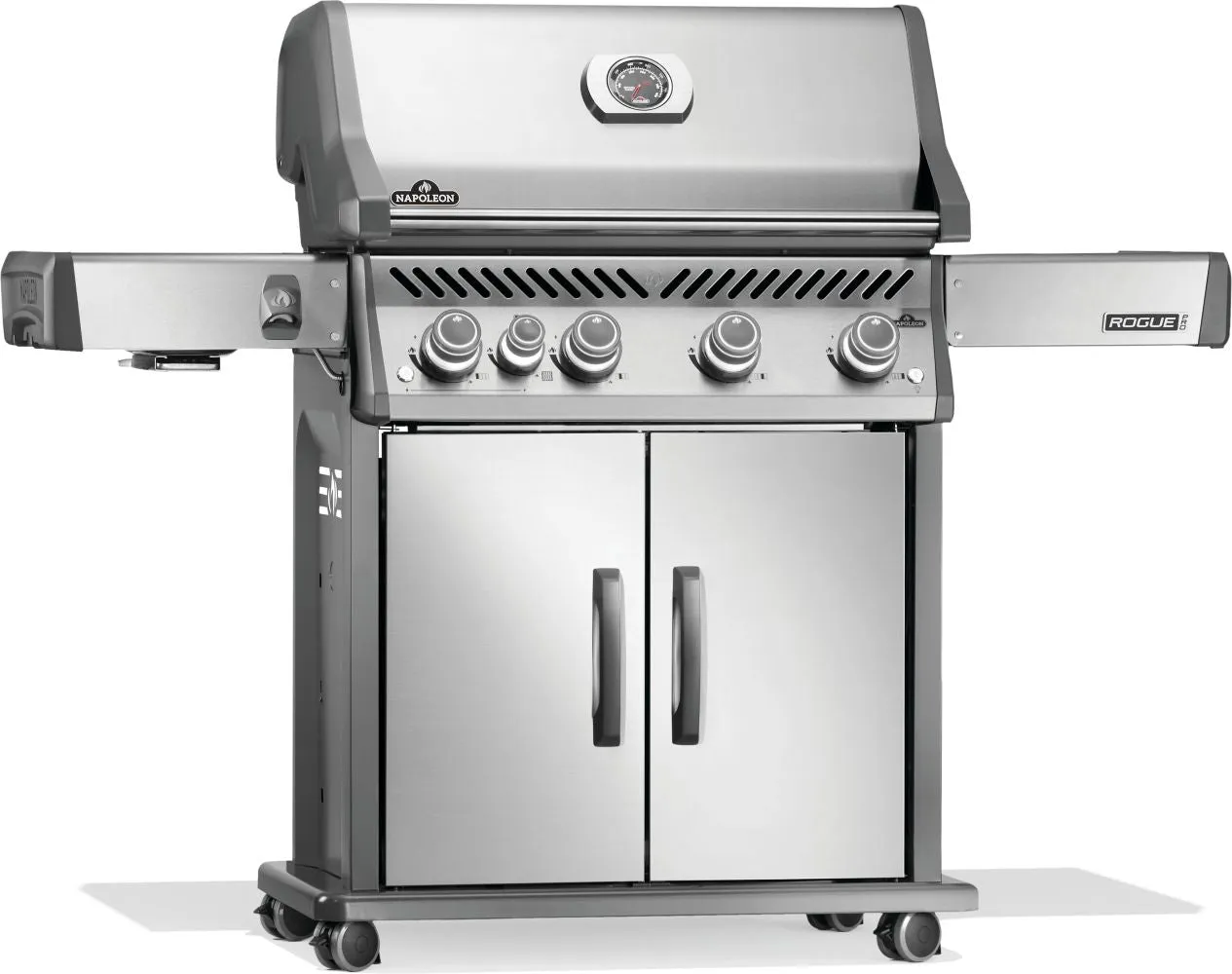 Napoleon Rogue® PRO 525 SIB Propane Gas Grill with Infrared Side Burner - RP525SIBPSS-2