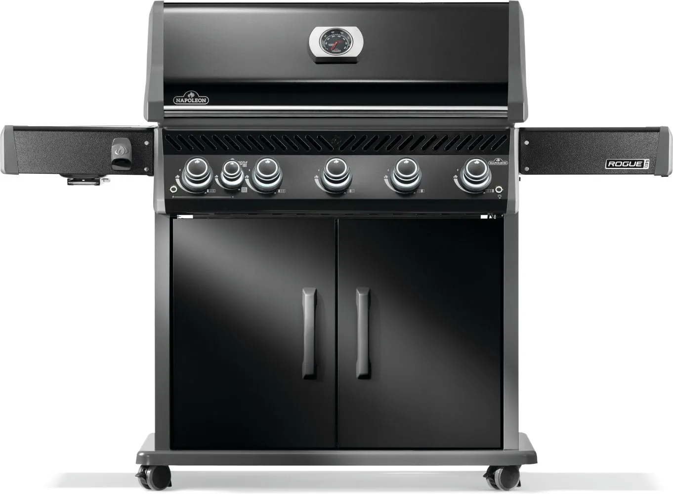 Napoleon Rogue® PRO 625 Natural Gas Grill with Infrared Side Burner, Black - RP625SIBNK-2