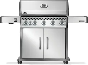 Napoleon Rogue® PRO 625 SIB Natural Gas Grill with Infrared Side Burner - RP625SIBNSS-2