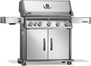 Napoleon Rogue® PRO 625 SIB Propane Gas Grill with Infrared Side Burner - RP625SIBPSS-2
