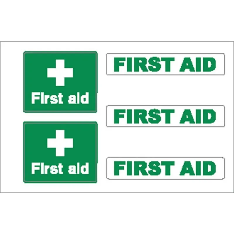 Nauticalia Boat Stickers - First Aid