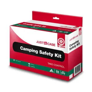 New ST JOHN AMBULANCE Camping First Aid Safety Kit, Outdoor Kit #600207