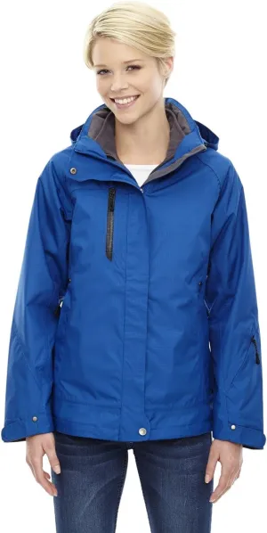 North End Womens 3-in-1 Jacket with Soft Shell Liner (78178)