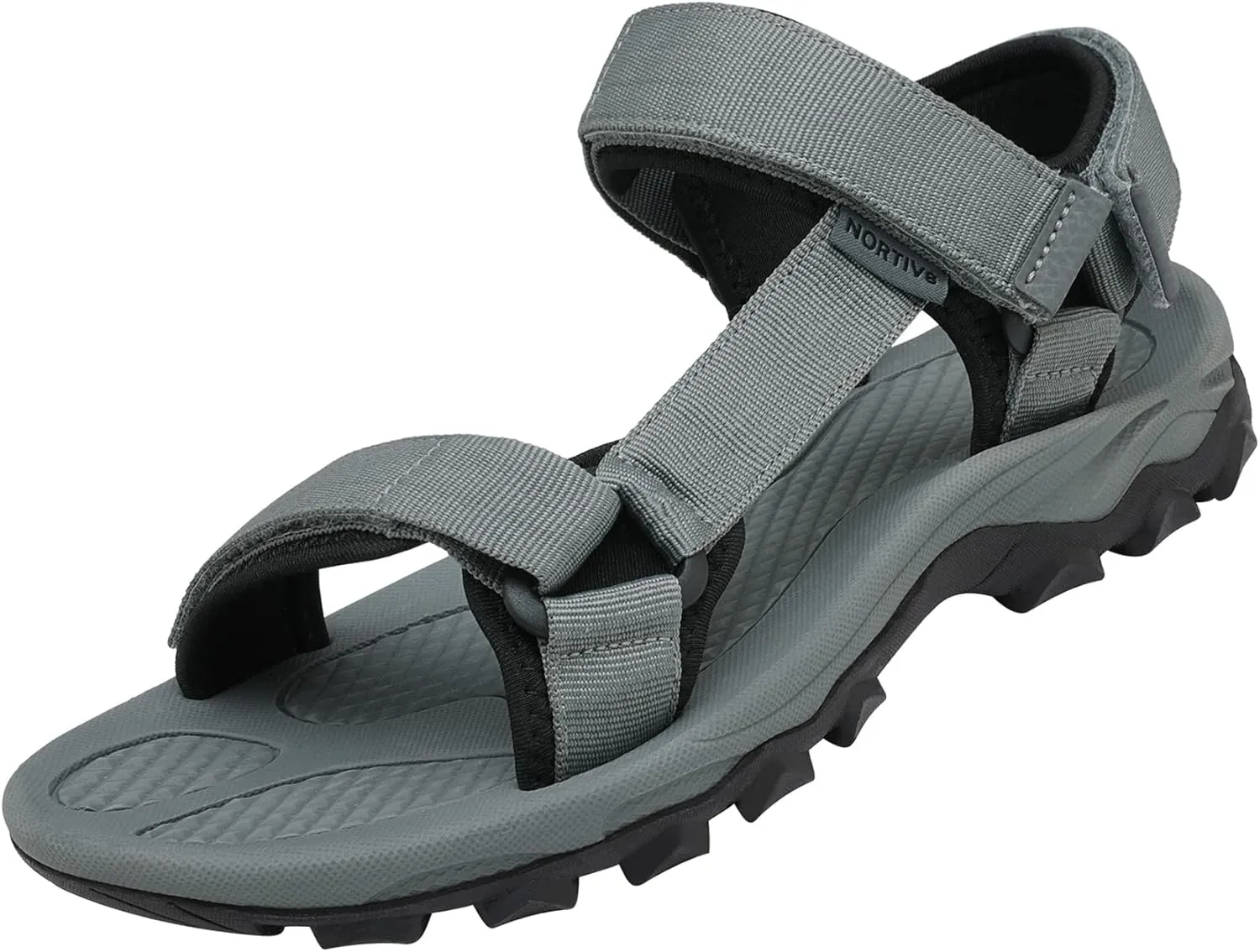 NORTIV 8 Men's Sports Sandals Open Toe Lightweight Summer Outdoor Walking Sandals