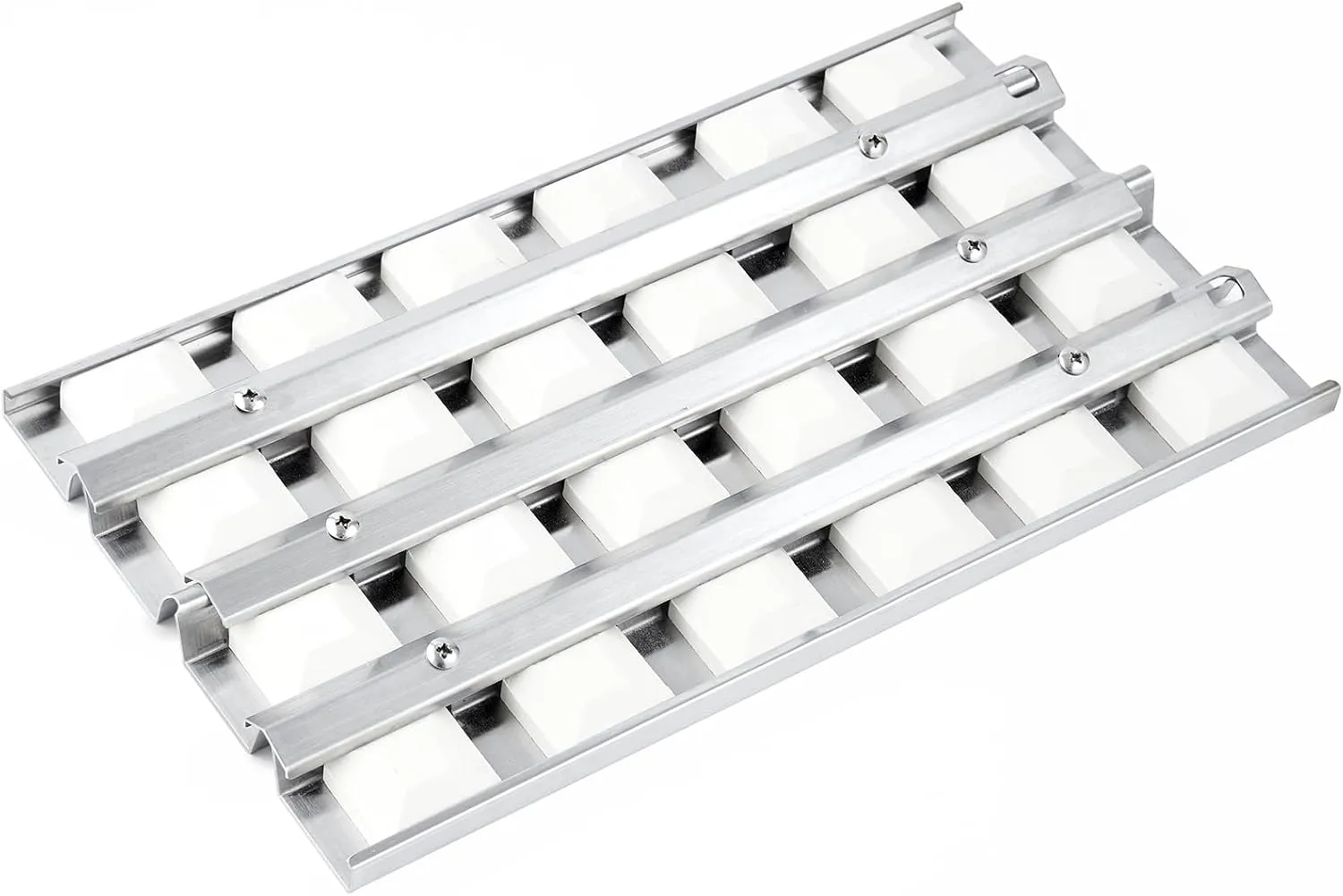 Oklagarden 10 Inch Ceramic Briquette Tray Replacement Parts 814554 for Wolf OG36 Grill Parts Twin Eagles S21759y Grill Briquette Tray Replacement TEBQ36G-B TEBQ36R-B Stainless Steel Heat Tray Parts