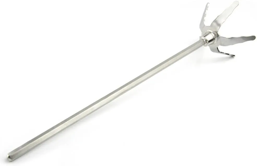 onlyfire 3 Inch Stainless Steel Pork Puller Used with Standard Hand Drill