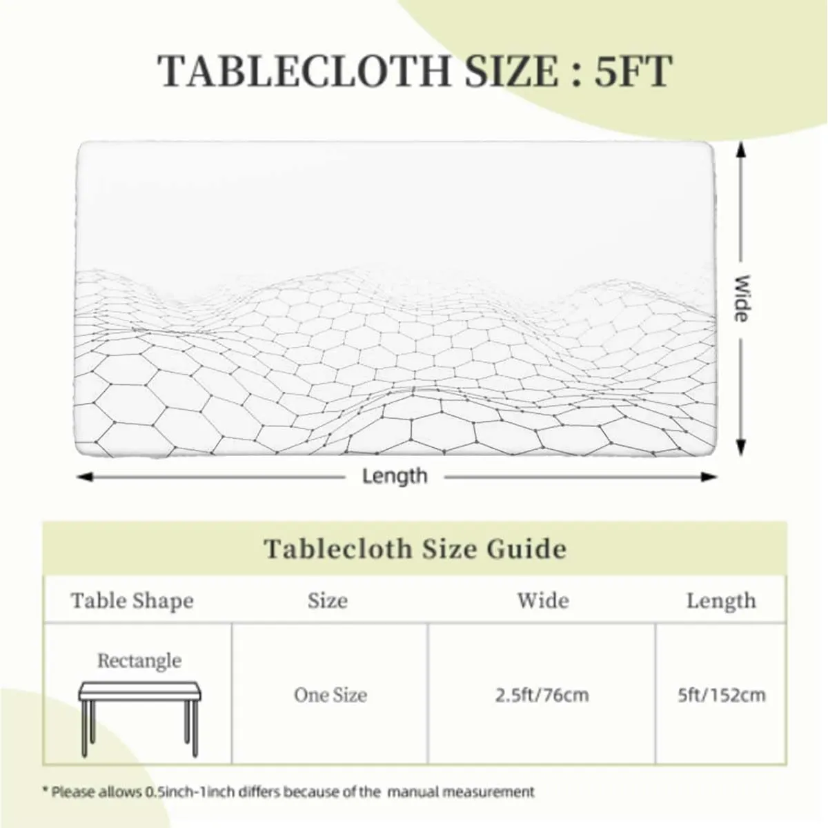 OOzie Gray Folding Table Cover Crocodile Leather Pattern Material Fashion Design Folding Table Cover Rectangle Polyester ?Tablecloth for Picnic Party Animal Fits up 5 Foot Tables