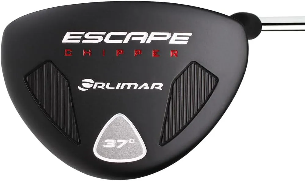 Orlimar Golf Escape Mallet Chipper, Right Handed for Men and Women, Black, Red or White