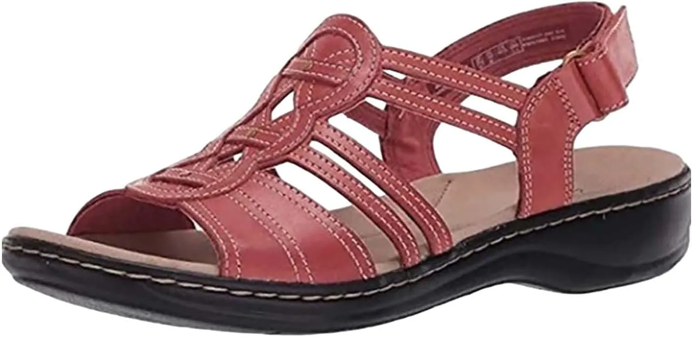 Orthopedic Sandals for Women,Womens Summer Dressy Comfortable Sandals Arch Support Wedge Sandal 2025 Non Slip Sandal