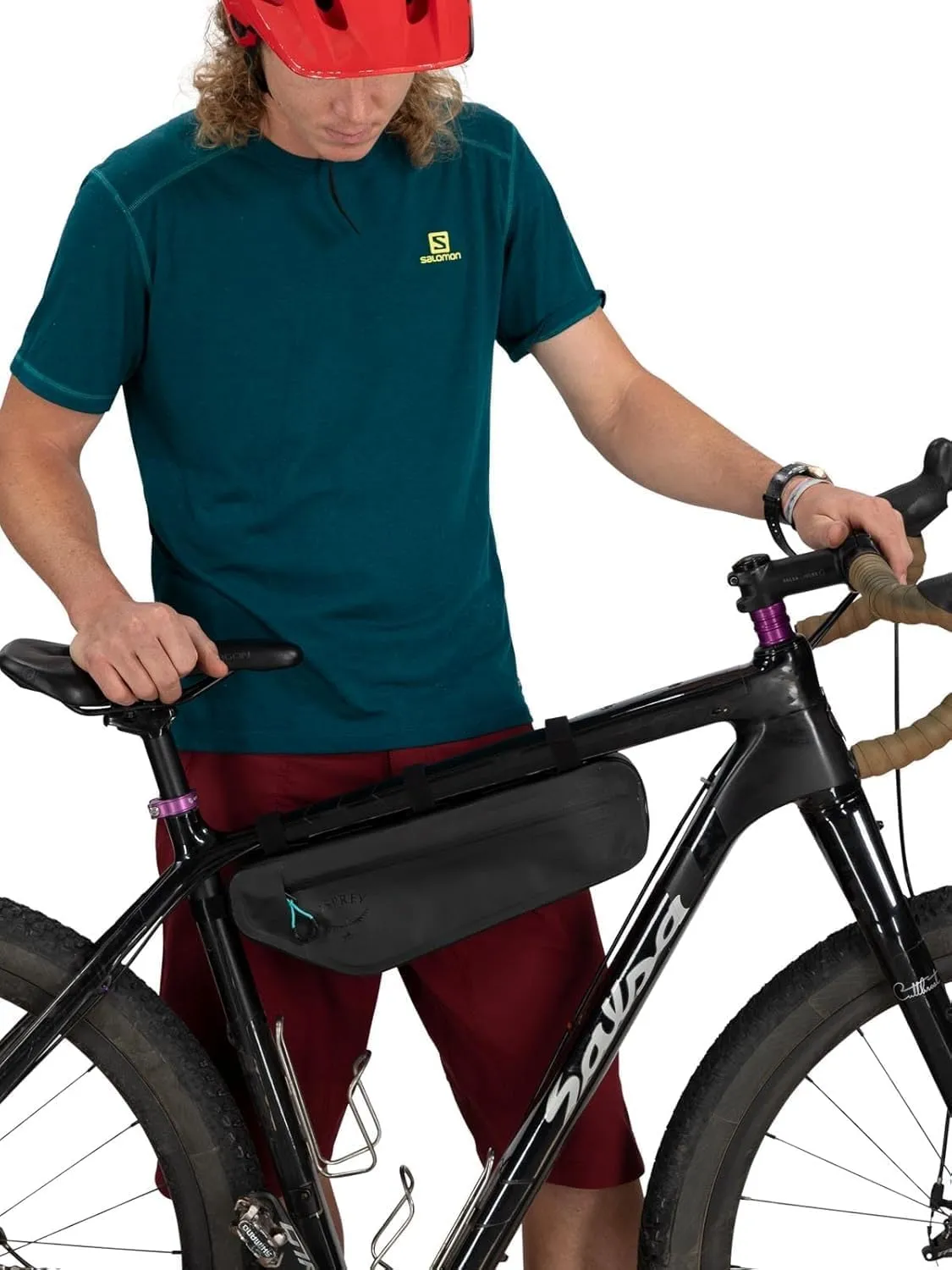 Osprey Escapist Unisex Biking Frame Bag, Black, Small