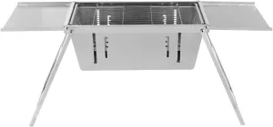 Outdoor Camping Folding Grill Multifunctional Grill Household Carbon Grill Portable Folding Grill (Color : D, Size : 400 * 205 * 20MM)