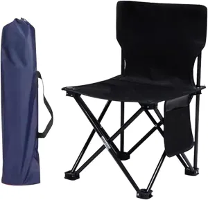 Outdoor Chair Outdoor Camping Chairs Portable Fishing Chair Fishing Leisure Folding Stool Aluminum Alloy Camping Hiking Camp Chairs (Color : 1)