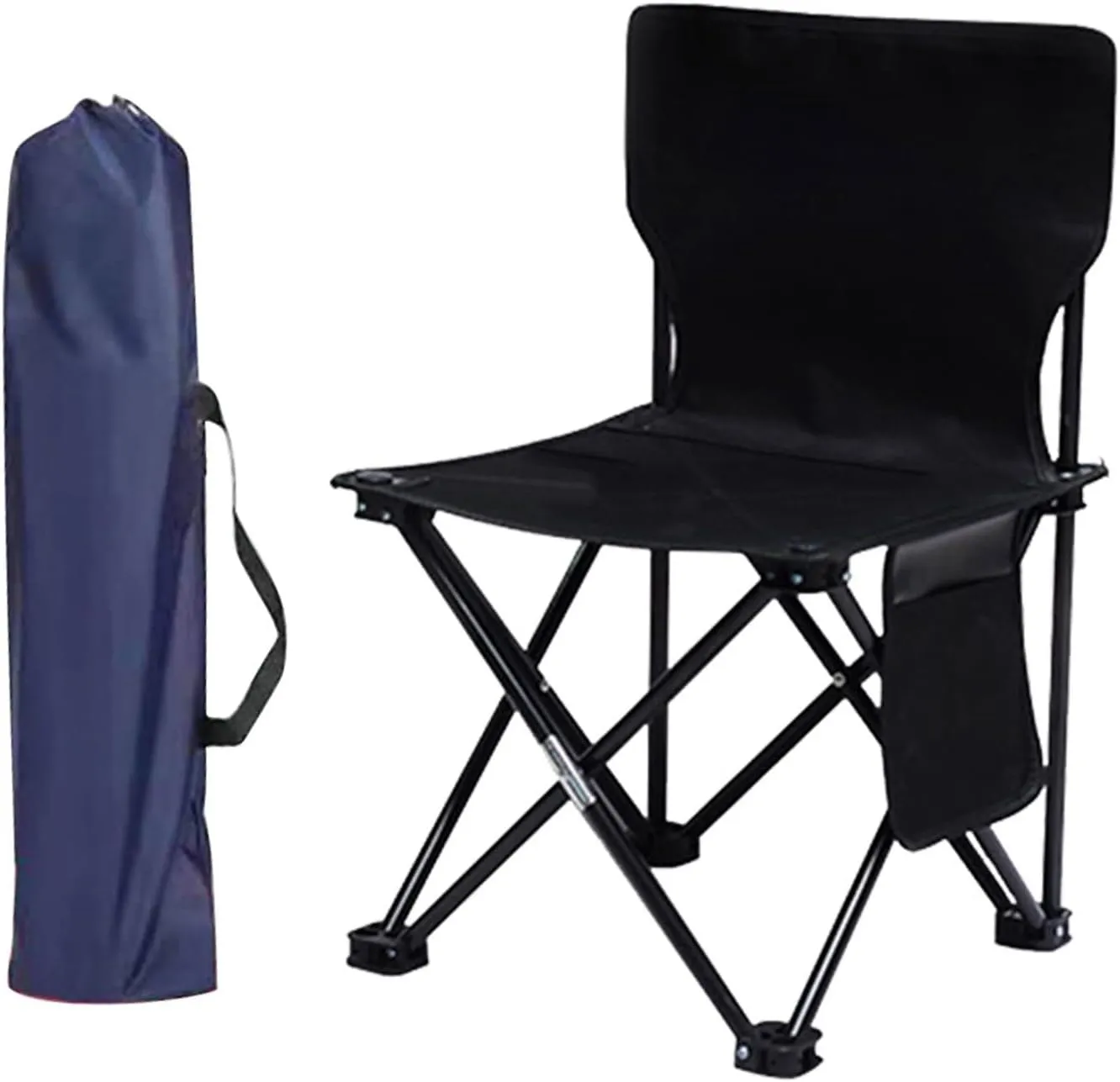 Outdoor Chair Outdoor Camping Chairs Portable Fishing Chair Fishing Leisure Folding Stool Aluminum Alloy Camping Hiking Camp Chairs (Color : 1)