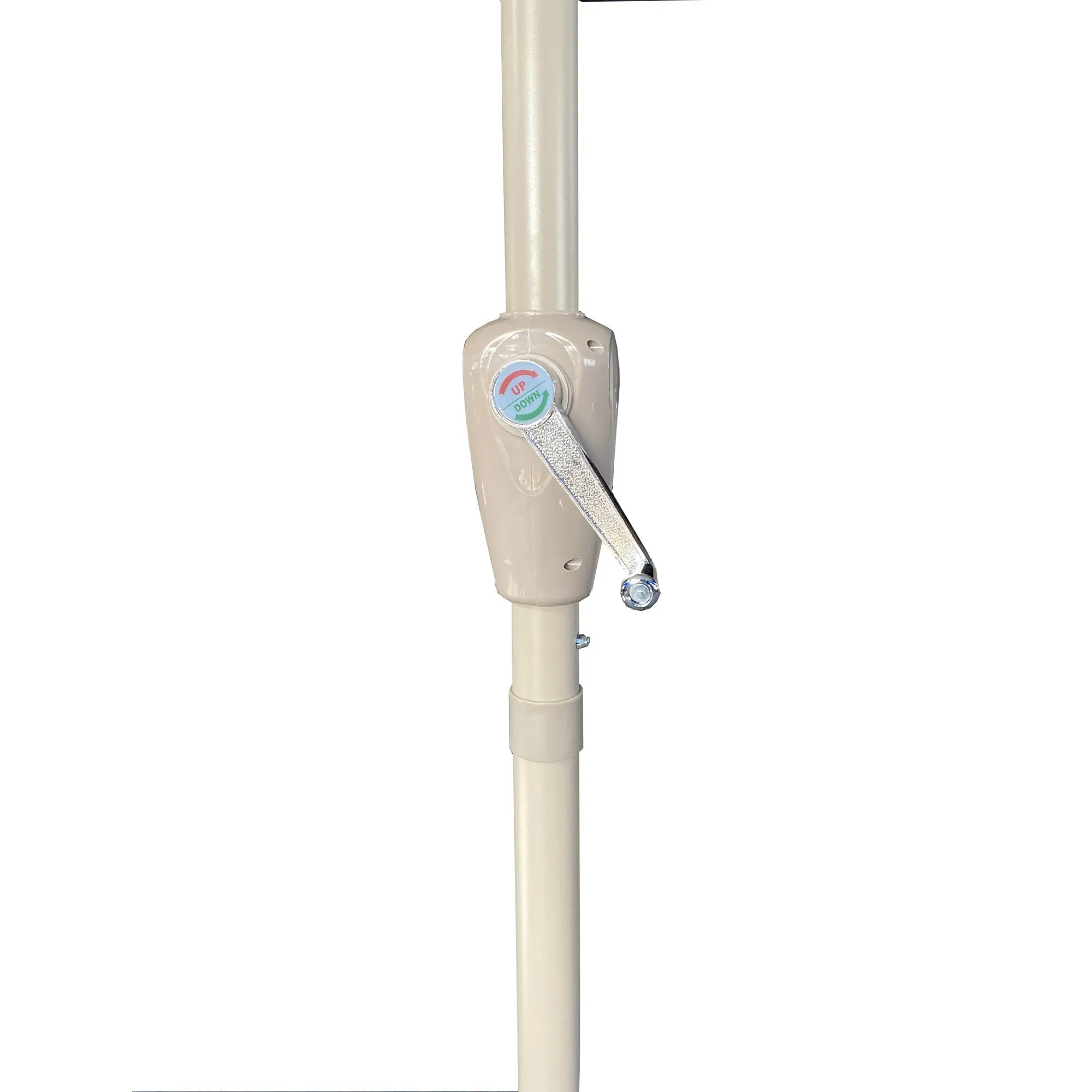 Outdoor Heavy-Duty Umbrella with UV-Resistant Canopy and User-Friendly Design