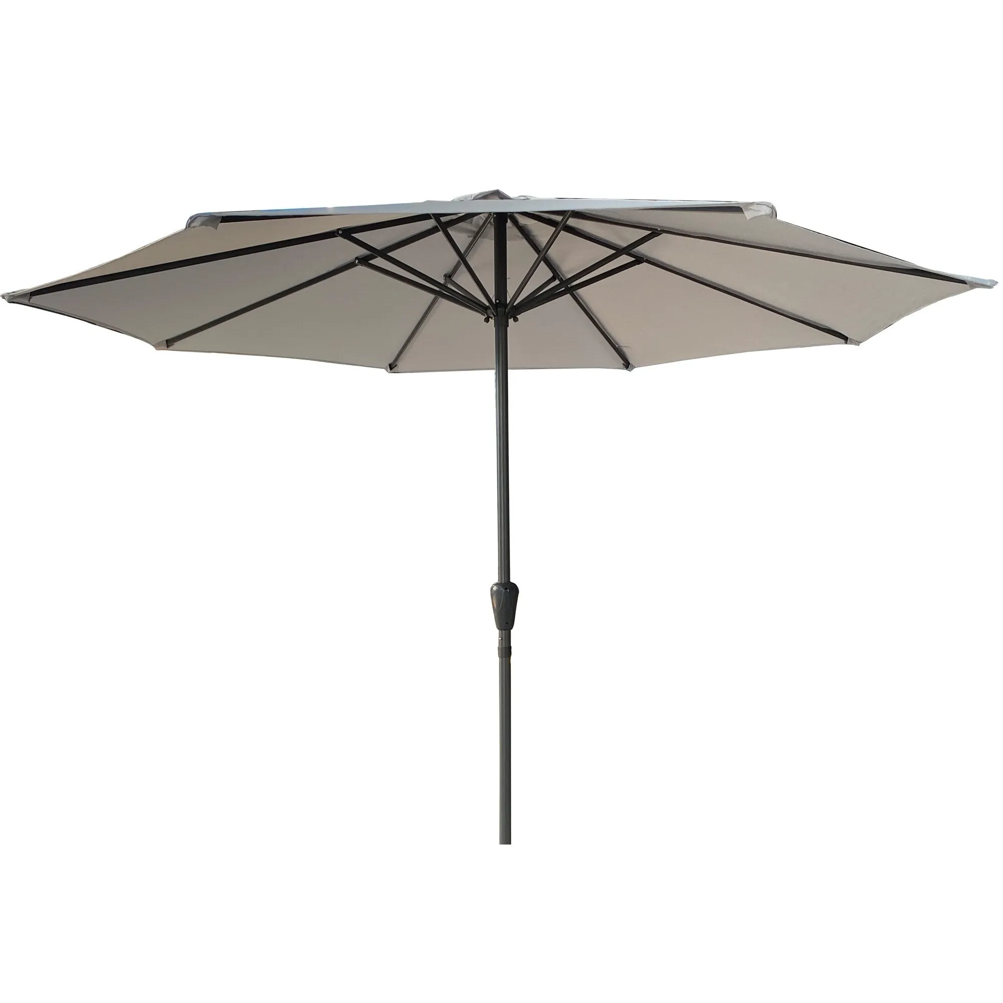 Outdoor Heavy-Duty Umbrella with UV-Resistant Canopy and User-Friendly Design