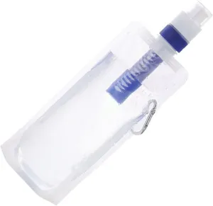 Outdoor Water Bag Collapsible Water Bottles Travel Water Bottle Camping Accessories Water Pouch Cleaning Kit Water Jugs for Camping Convenient Water Container Hiking Accessory Abs