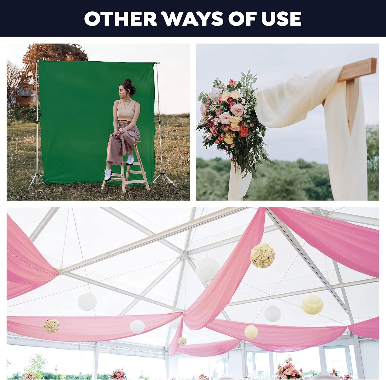 Party Essentials Heavy Duty Plastic Banquet Table Roll Available in 27 Colors, 40" x 150', Hunter Green