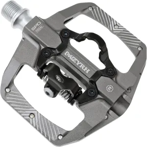 Pedal,MTB Mountain Bike Pedals Compatible with Dual Function Sealed Clipless Aluminum 9/16" Bicycle Flat Platform with Cleats for Road, MTB