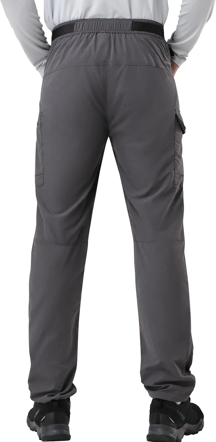 Pioneer Camp Men's Hiking Cargo Pants Lightweight Quick Dry Outdoor Water Resistant Work Tactical Pant for Men Travel Fishing