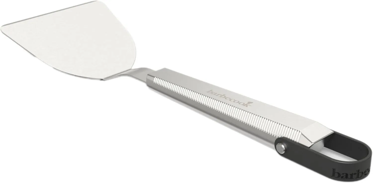 Plancha Spatula Spatula, Grill Accessories for Plancha, Premium Plancha Spatula Grill Plate, Made of Stainless Steel, 33 cm