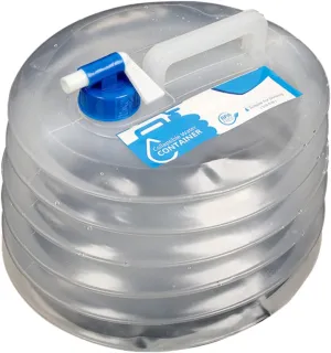 POPETPOP Collapsible Water Container 10l Outdoor Water Bag Made of Pe Lightweight for Camping Hiking BBQ Travel