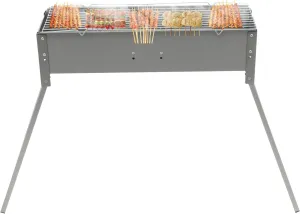 Portable BBQ Grill, Folding Camping Charcoal Barbecue Grill, 24 * 7 * 25in Commercial Quality BBQ Tool Kits for Outdoor Cooking, Camping, Hiking, Picnics