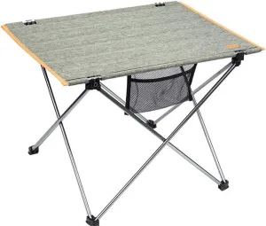 Portable Camping Table, Lightweight Folding Table with Cup Holders and Carrying Bag, Aluminum Picnic Table Suitable for Camping, Picnic, Outdoor, BBQ