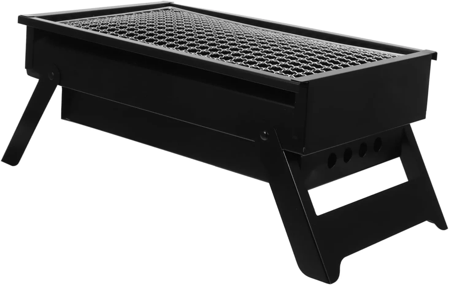 Portable Charcoal Grill for Outdoor Cooking Folding Bbq Grill for Camping Compact Stainless Steel Design for Backyards and Picnics for Gatherings