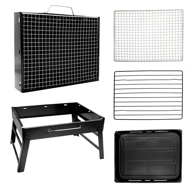 Portable Charcoal Grill – Quick Setup & Compact Design