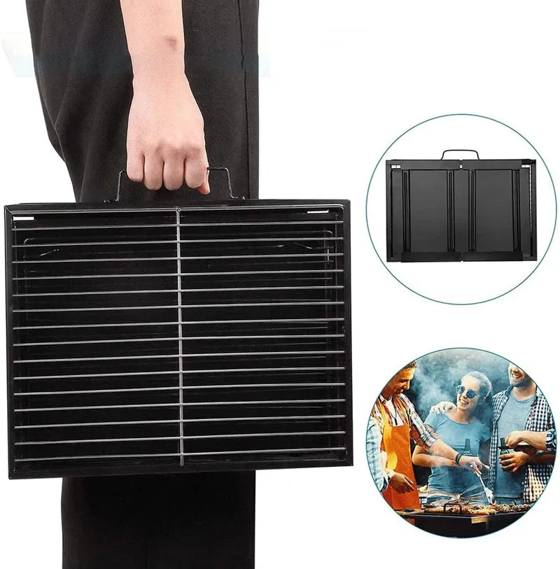 Portable Charcoal Grill – Quick Setup & Compact Design