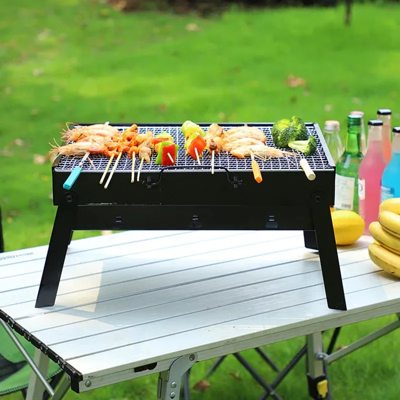 Portable Charcoal Grill – Quick Setup & Compact Design