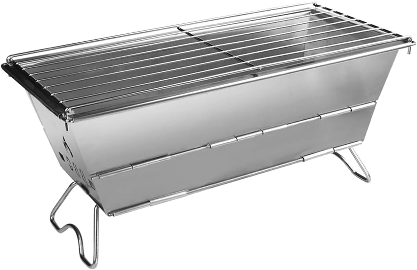 Portable Folding Barbecue Grills 430Stainless Steel BBQ Stove Campings Stove Suitable for Outdoor Camping Picnics