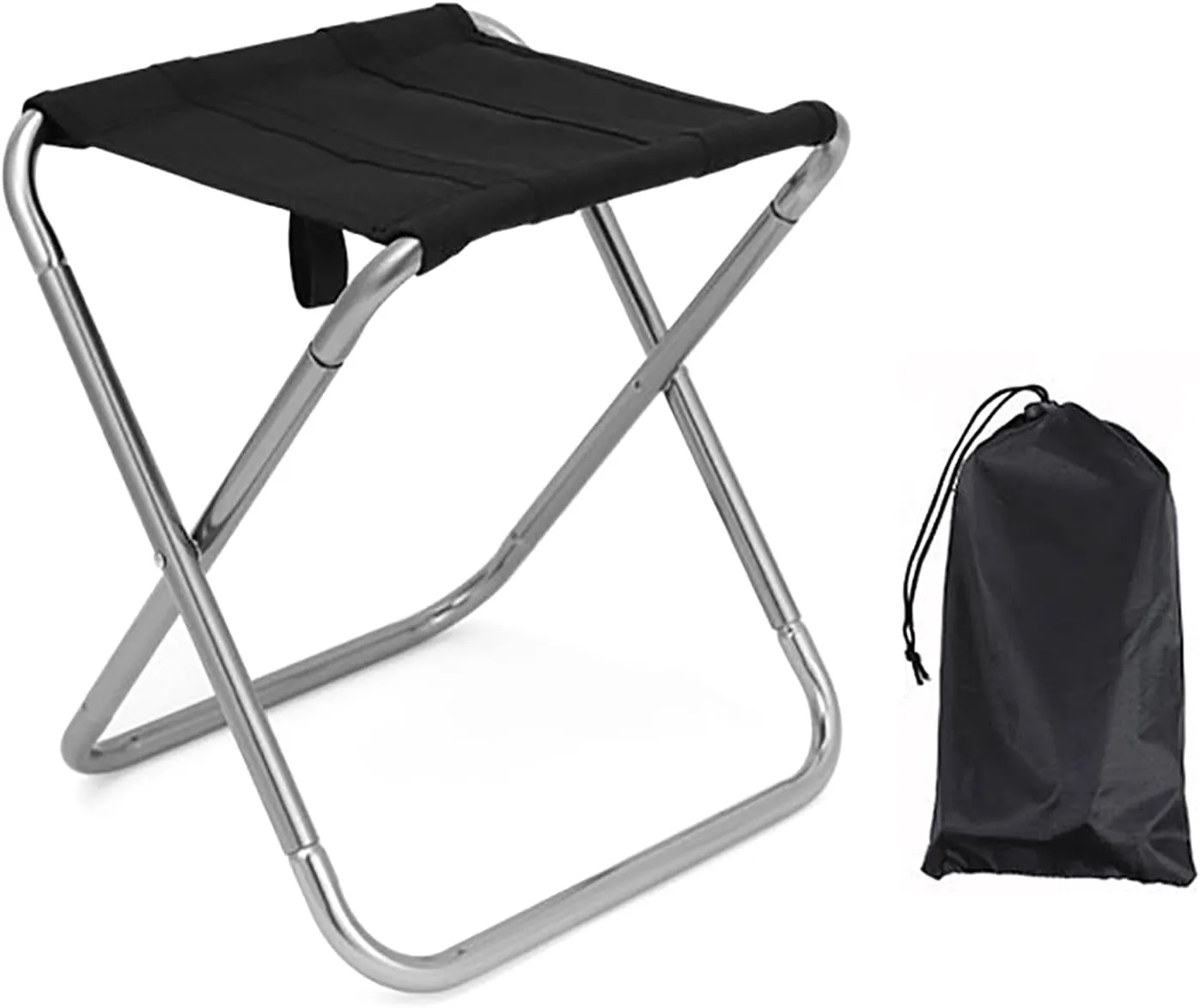 Portable Folding Camping Stool Outdoor Foldable Camp Stool Comfortable Seats for Outdoor Activity and