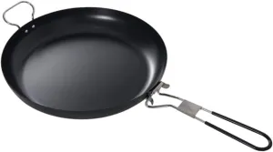 Portable Non-Stick Titanium Frying Pan Folding Outdoor Cooking Pan for Camping Hiking Picnic
