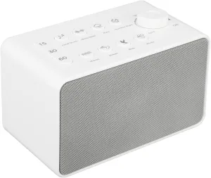 Portable White Noise Machine with Eight Sounds, USB Rechargeable, Timer for Baby, Adults, Kids, Sleeping with Sound Machine, Portable Sound Machine for Baby Sleep Aid
