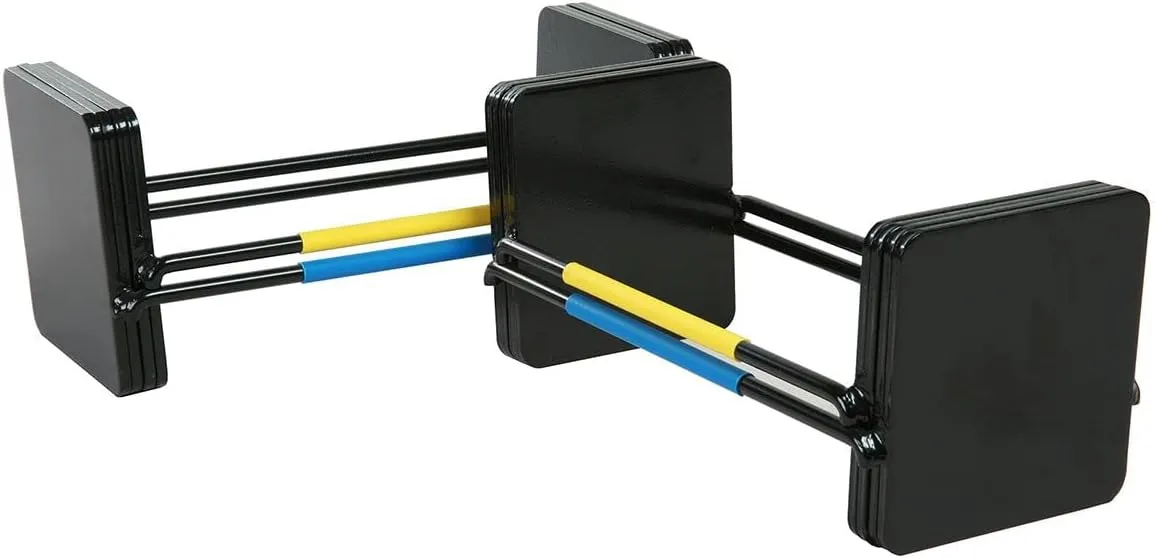 POWERBLOCK PowerBlock Elite EXP Expansion Kit Adjustable Dumbbell Black Cast Iron