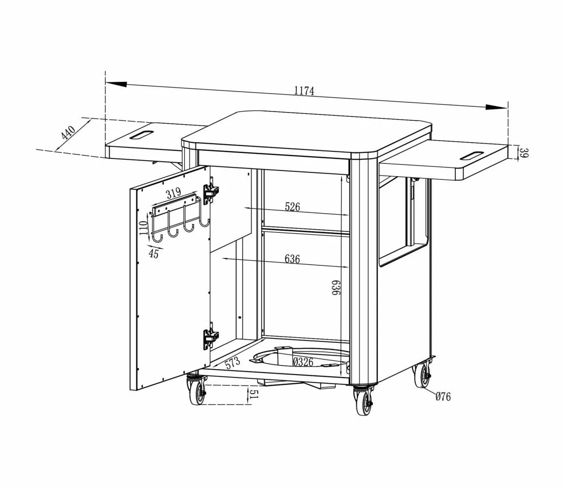 Premium 600 Outdoor Table