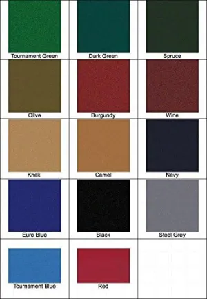 ProForm 7' High Speed Professional Pool Table Cloth Felt - Tournament Green