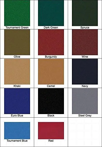 ProForm 7' High Speed Professional Pool Table Cloth Felt - Tournament Green