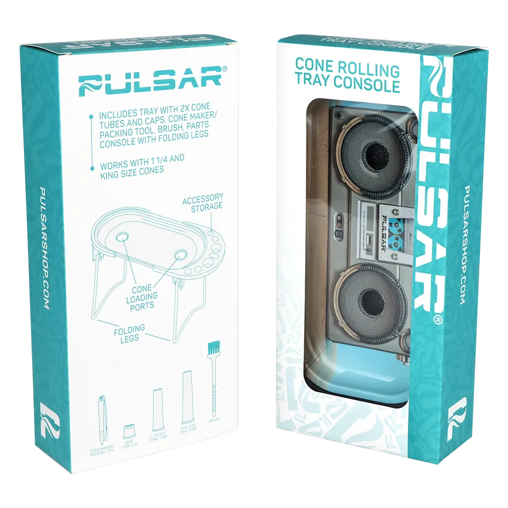 Pulsar Elevated Cone Rolling Tray Console