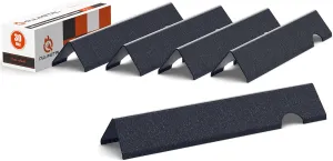 QuliMetal Genesis II Flavorizer Bars for Weber Genesis II/LX 300 Series, Genesis II E310, II E315, II E335 (2017 & Newer) Grills, 17-Inch Porcelain Enameled Steel 66795 Flavorizer Bars for Weber 66032