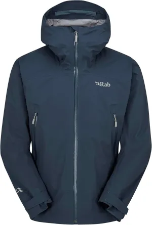Rab Men's Firewall Light Jacket Lightweight Waterproof Hooded Coat for Hiking & Trekking