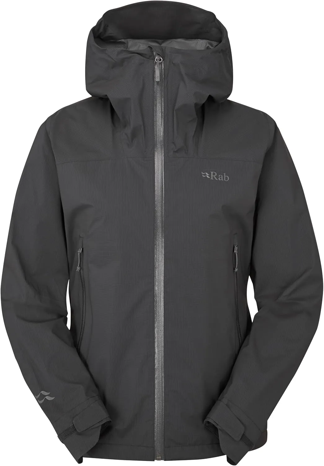 Rab Women's Downpour Light Jacket - Lightweight Waterproof Hooded Coat for Hiking & Trekking