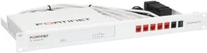 Rackmount.IT Rack Mount Kit for Fortinet FortiGate 40F / FortiWifi 40F / FortiADC 60F / FortiWeb 100F – 1U 19” Rackmount – Front-Facing Ports (RM-FR-T14)