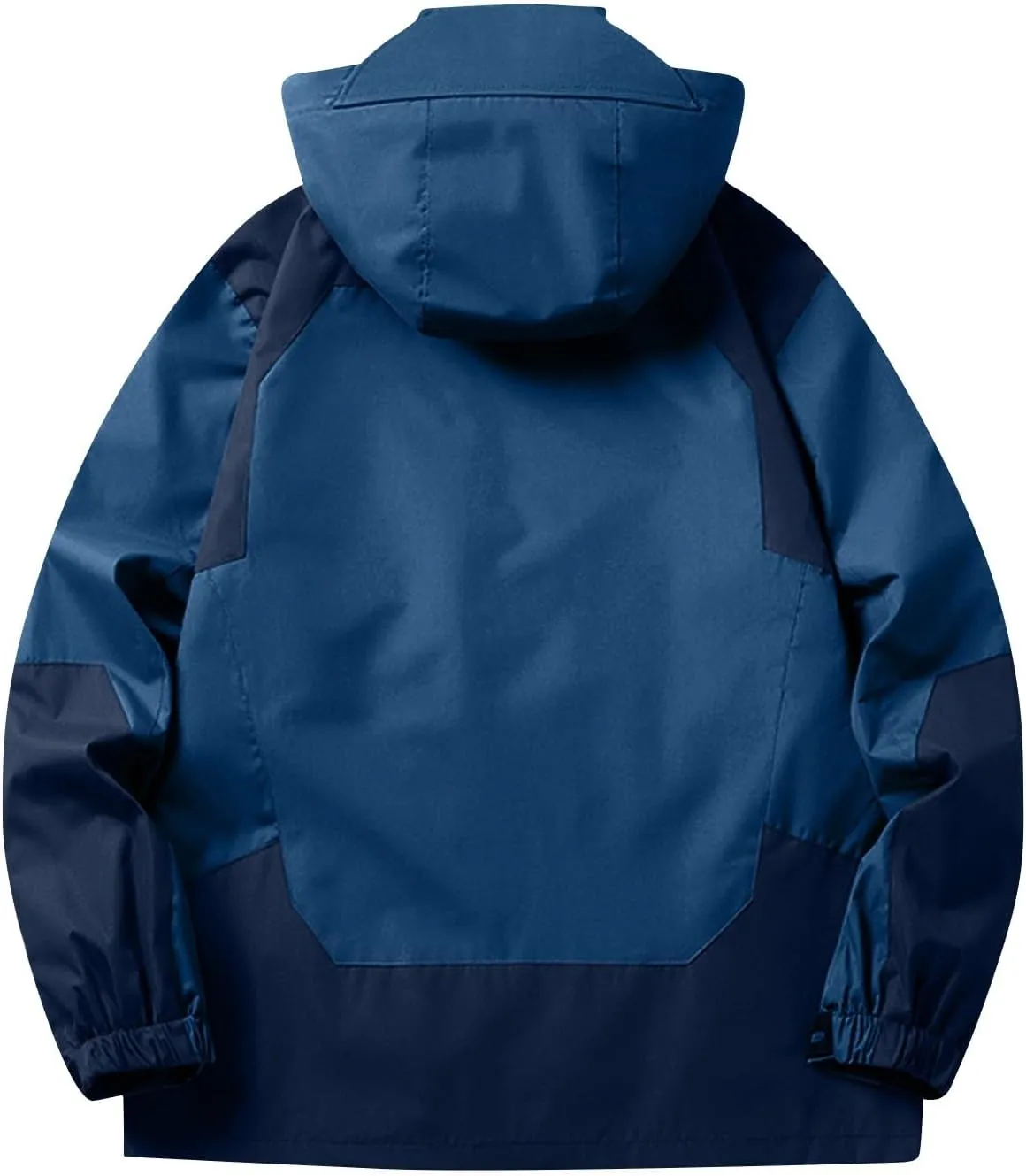 Rain Jacket Men Light Waterproof Rain Coats Ponchos Sun Protective Outdoor Jacket with Hooded