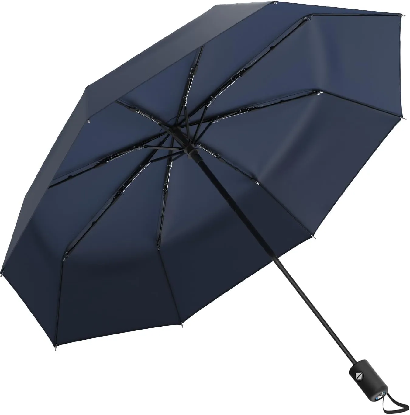 Rain-Mate Windproof Compact Umbrellas for Rain - Portable Folding Travel Umbrella - Auto Open & Close Button