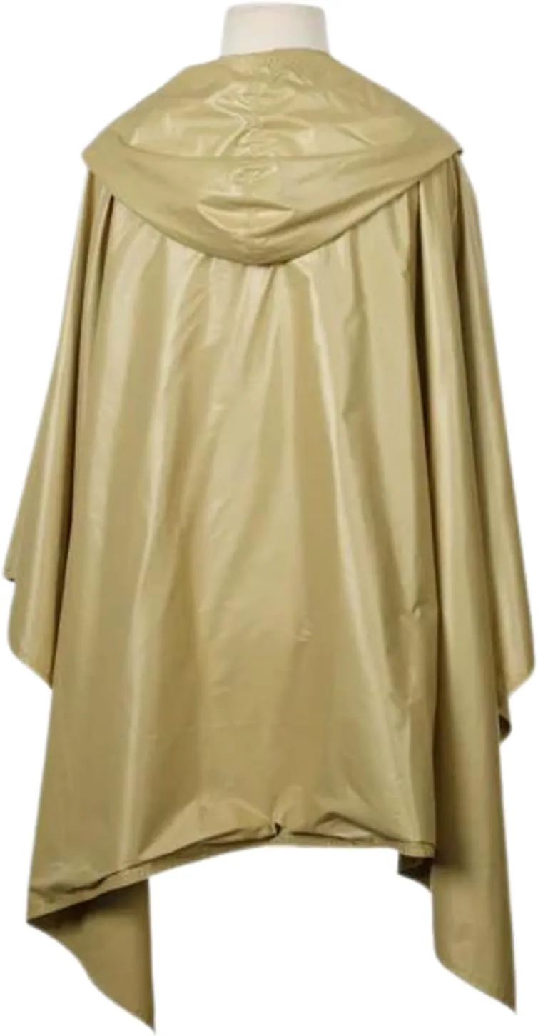 Rain Poncho Jacket Waterproof Rain Cape | One-Size Reversible Rainproof Lightweight & Fast-Drying | Hooded Wrap