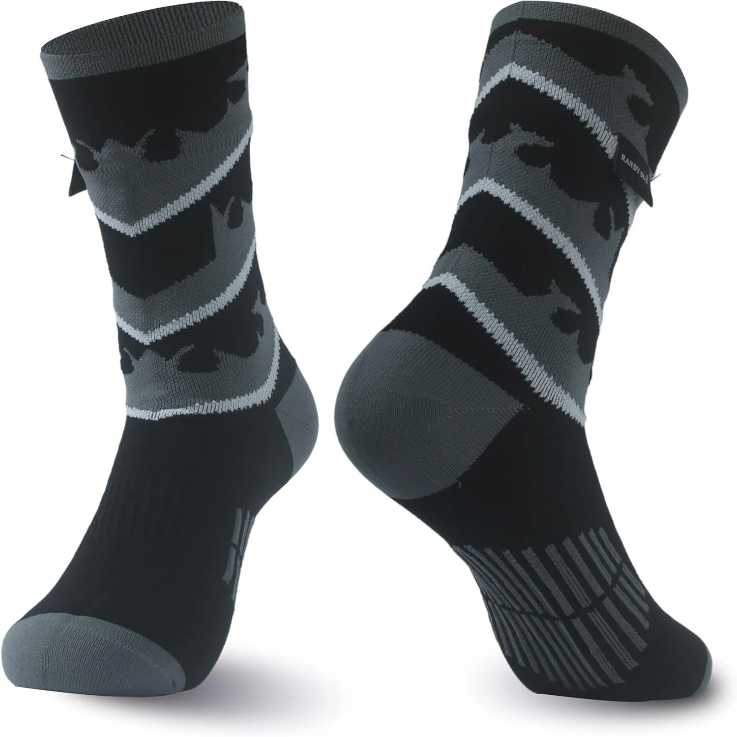 RANDY SUN Waterproof Breathable Socks, [SGS Certified] Unisex Novelty Skiing Trekking Hiking Wading Trail Socks