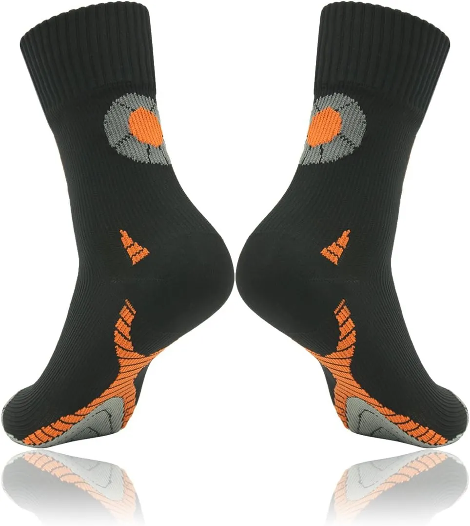 RANDY SUN Waterproof Breathable Socks, [SGS Certified] Unisex Novelty Skiing Trekking Hiking Wading Trail Socks