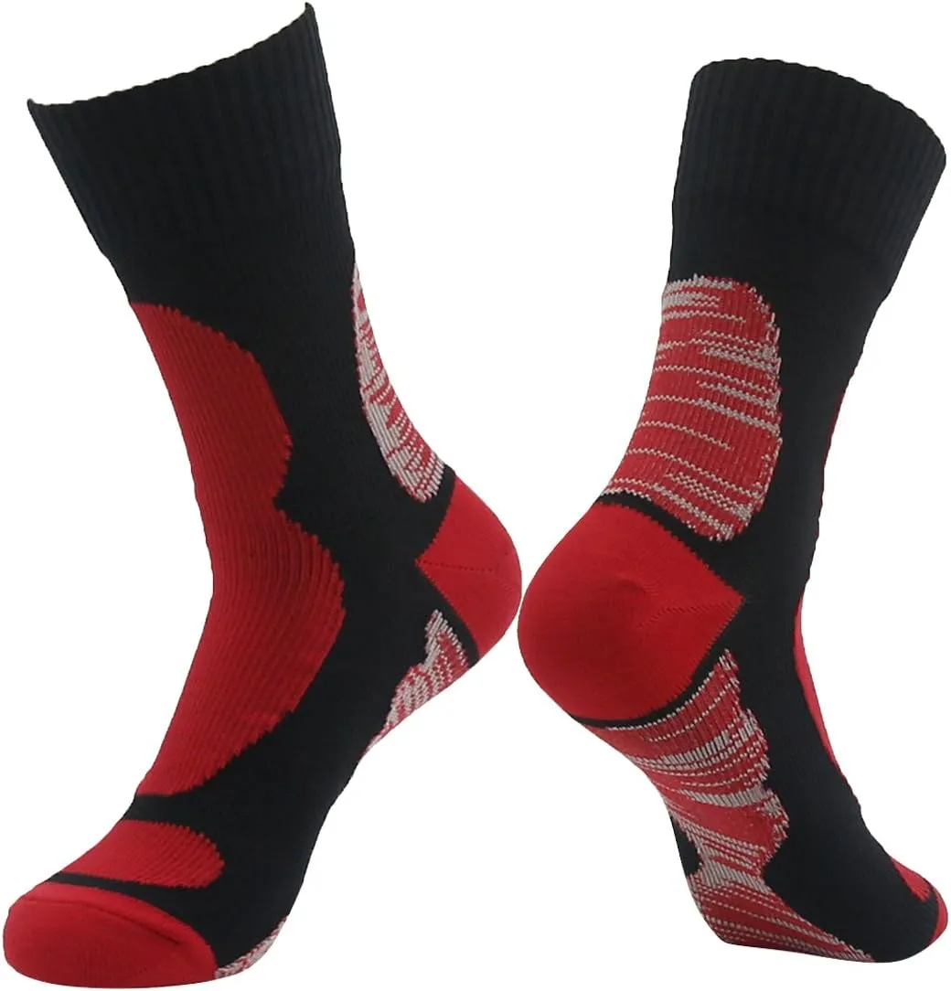 RANDY SUN Waterproof Breathable Socks, [SGS Certified] Unisex Novelty Skiing Trekking Hiking Wading Trail Socks